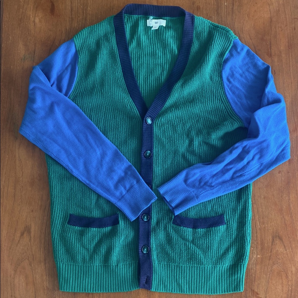Awesome colorblock sweater! By BP from Nordstrom. XL. Lightweight. Ex. cond!